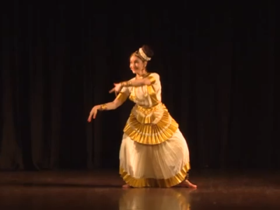 Mohiniattam by Brigitte Chataignier for Manasa-Art Without Frontiers Festival, IIC, New Delhi